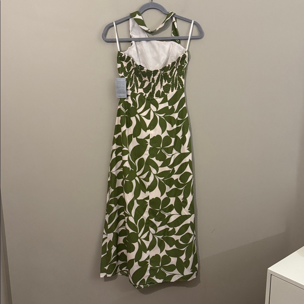 NWT- Petal & Pup Alexis Print Maxi Dress, Green Floral, Small - Picture 9 of 12